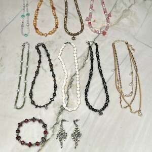 Handmade & Vintage Jewelry Collection - Necklaces, Earrings, Rings